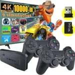 Wireless Retro Game Console Stick: Unleash 10,000+ Games on Your TV